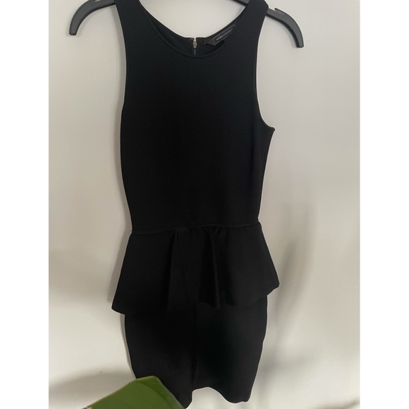 BCBG - Francis - Puplum Dress - Black - XS - Picture 6 of 10